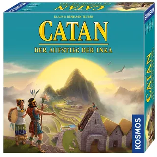 KOSMOS 694241 Catan - Der Aufstieg der Inka, Gesellschaftsspiel für 3-4 Personen ab 12 Jahre, eigenständiges Brettspiel zum Klassiker Catan, Siedler von Catan