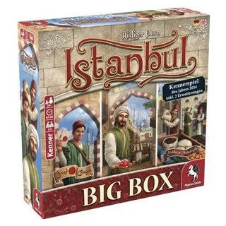 Pegasus Spiele Spiel, Familienspiel 55119G - Istanbul: Big Box, Brettspiel, für 2 bis 5..., Strategiespiel bunt