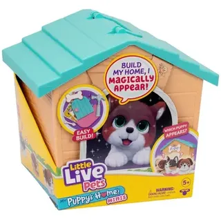 Little Live Pets – My Puppy’s Home Minis – türkise und orangefarbene Hütte