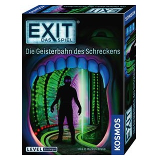 Kosmos Kartenspiel EXIT Geisterbahn des Schreckens, ab 10 Jahre, 1-4 Spieler