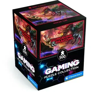 Clementoni - 500 T Premium Gaming Puzzle-Collection Geschenk-Box - Dungeons & Dragons