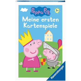 Peppa Pig Meine Ersten Kartenspiele Von Ravensburger  20820  Quartett  Schwarzer Peter Und Paare Suchen  Für Peppa-Fans Ab 3 Jahren