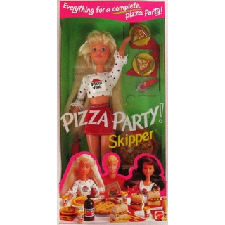 Skipper Doll Pizza Party Barbie Mattel 1994