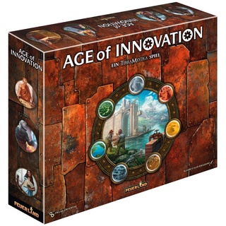 Feuerland Spiele 31024 Age of Innovation - Ein Terra Mystica Spiel, 1 Stück, Ab 14 Jahren, 1-5 Spieler