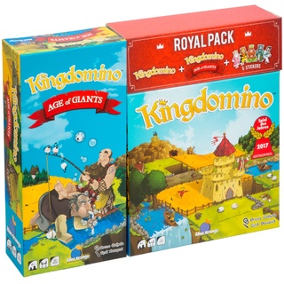 Blue Orange - Royal Pack – Gesellschaftsspiel und Denkspiel – zum Besten Spiel des Jahres – Domino-Spiel – Spielsteine – französischer Autor – ab 8 Jahren