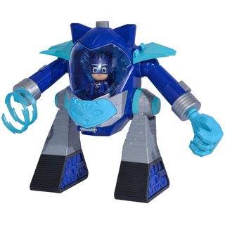 Simba 109402463 PJ Masks Turbo Roboter Catboy, mit Licht, mit Kanone, 23cm