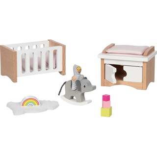 Goki Babyzimmerausstattung für das Puppenhaus, 12-teilig
