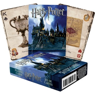 Aquarius 52330 Harry Potter Spielkarten, Mehrfarbig, Einzelbett