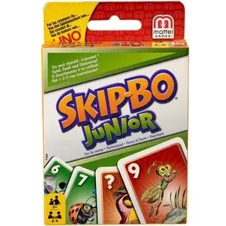 MATTEL T1882 MATTEL Games Skip-Bo Junior Kartenspiel