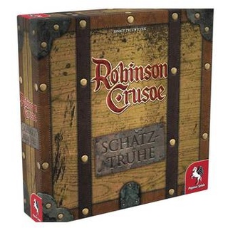 51949G - Robinson Crusoe Schatztruhe, Brettspiel, für 1-4 Spieler, ab 10 Jahren (DE-Ausgabe)