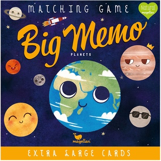Magellan Verlag - Memospiel BIG MEMO – PLANETS 16-teilig
