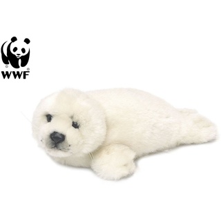WWF Kuscheltier Plüschtier Robbe (weiß, 24cm) beige