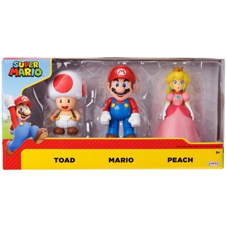Super Mario Nintendo 3er Pack Mario & Friends, 10 cm