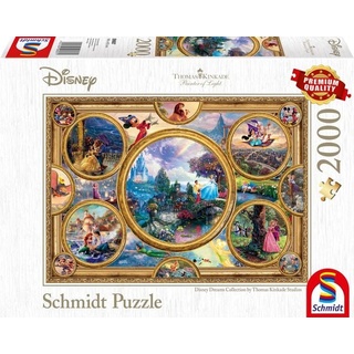 Puzzle Schmidt Spiele Disney Dreams Collection 2000 Teile