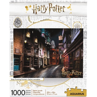 Aquarius 65348 Harry Potter Diagon Puzzle, Mehrfarbig