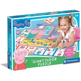 Clementoni Quiz-Bodenpuzzle "Peppa Pig" - ab 3 Jahren