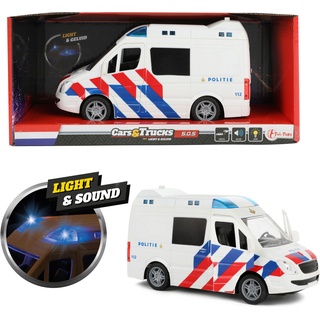 Toi-Toys Politiebus met Licht en Geluid, Spielzeugauto