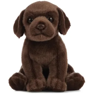 Living Nature Soft Toy - Stofftier Labrador Welpe, braun (16cm), Unbekannt