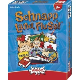 07930 Schnapp, Land, Fluss! Neuauflage Kartenspiel bis zu 6 Spielern ab 8 Jahr(e)