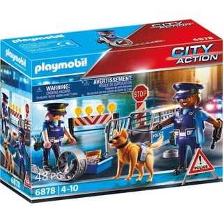 Playmobil® City Action Polizei-Straßensperre 6878