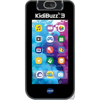 VTech KidiBuzz 3 – Multifunktions-Messenger für Kinder – Mit sicherem Internetbrowser, Lernspielen, Nachrichtenapp, Kamera, Multimedia-Player u. v. m. – Für Kinder von 5-12 Jahren