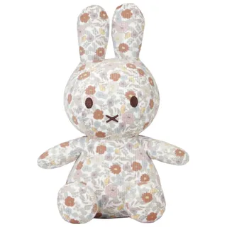 Miffy x Little Dutch Kuscheltier Vintage Little Flowers All-Over 35 cm - Weiß