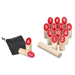 Philos 3315 - Number Kubb Game Holz Geschicklichkeitsspiel Wurfspiel Mannschaftsspiel / Philos / Spiele (außer Software)