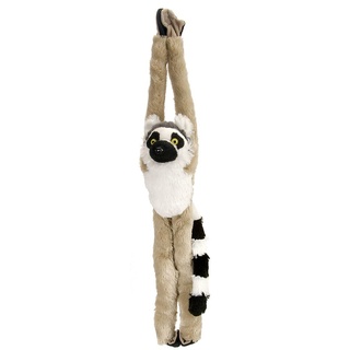 Wild Republic 15261 Hängende Plüsch Affen ca. 50cm - Rundschwanz Lemur
