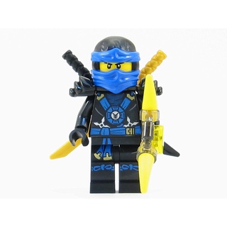 LEGO® Ninjago: Deepstone Jay Blue Ninja Minifigure Yellow Aeroblade