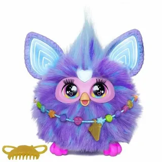 Hasbro Furby Interaktives sprachgesteuertes lila Furby Spielzeug für Jungen und Mädchen ab 6 Jahren - HASBRO English Version