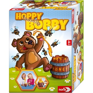 Noris 606061476 - Hoppy Bobby - Der lustige Pop Up Aktion Spiele-Klassiker für Die ganze Familie - Spielzeug ab 3 Jahren