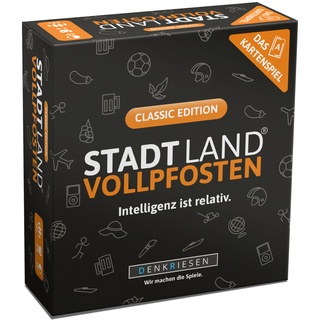 Denkriesen - Stadt Land Vollpfosten® - Das Kartenspiel - Classic Edition (Spiel)