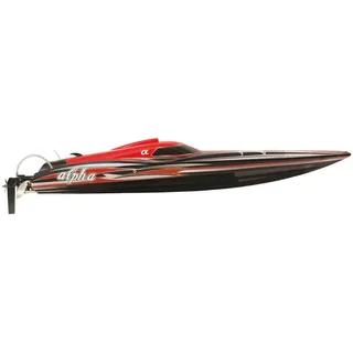 Amewi RC-Boot Amewi Speed Rennboot ALPHA 1060mm 4-6S red "ALPHA Flame Scheme"