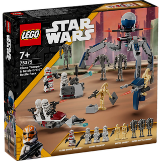 LEGO Star Wars 75372 Clone Trooper und Battle Droid Battle Pack