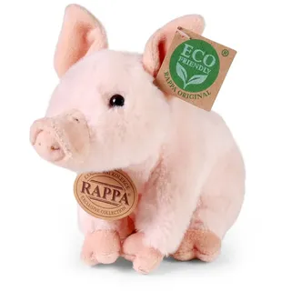 Rappa 201637 Stofftier Plüschtier Schwein Schweinchen Lisa - 18 cm