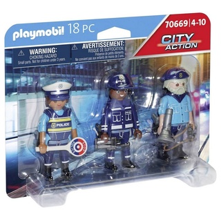 Playmobil® Konstruktions-Spielset Figurenset Polizei