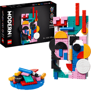 LEGO ART 31210 Moderne Kunst Bausatz, Mehrfarbig