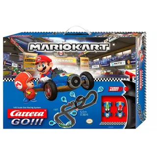 Carrera® Autorennbahn Carrera GO!!! Mario Kart 8- Mach 8, Rennbahn, (Mit