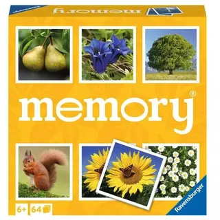 Ravensburger Spiel - Natur memory® - der Spieleklassiker für alle Naturfreunde, Merkspiel für 2-8 Spieler ab 6 Jahren