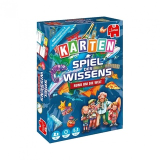 Jumbo Spiele Spiel, Spiel des Wissens - Rund um die Welt - Kartenspiel - deutsch