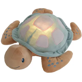 Playtive Stofftier mit LED Nachtlicht 20cm (Schildkröte)