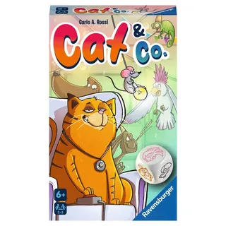 Ravensburger Merkspiel Cat & Co., Universal, Würfel (6 Seiten), Erwachsener & Ki