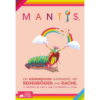 EXPLODING KITTENS Mantis Kartenspiel Mehrfarbig