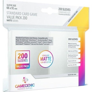 Gamegenic Standard Kartenspiel Value Packung Matte