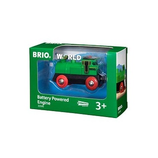 BRIO® Speedy Green Batterielok 33595 Spielzeugeisenbahnen