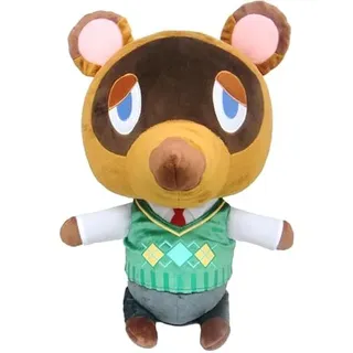 San-Ei - Animal Crossing - Tom Nook Plüsch - Nintendo lizenziert 17cm