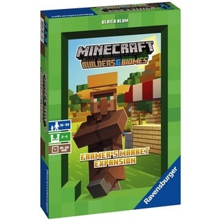 Ravensburger Spiel 1. Erweiterung Minecraft Builders & Biomes Farmers Mark 26869