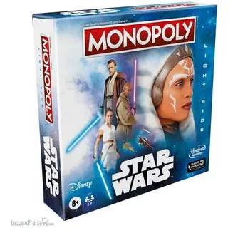 Hasbro HASF8383100 - Star Wars Brettspiel Monopoly Light Side Edition *Deutsche Version*