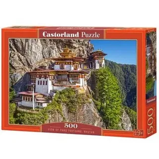 CASTORLAND B-53445 Hobby-Puzzle 500 Teile View of Paro Taktsang, Bhutan