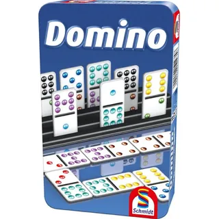 Schmidt Spiele Spiel Schmidt Spiele 51435 Mitbringspiel-Domino ab 6 Jahren